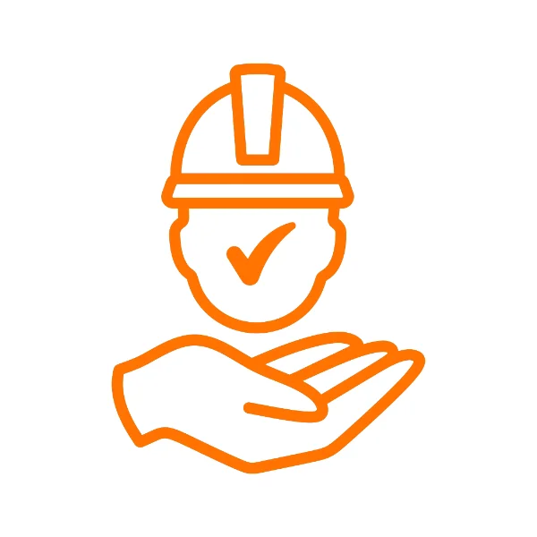 Icon showing a licensed general contractor.